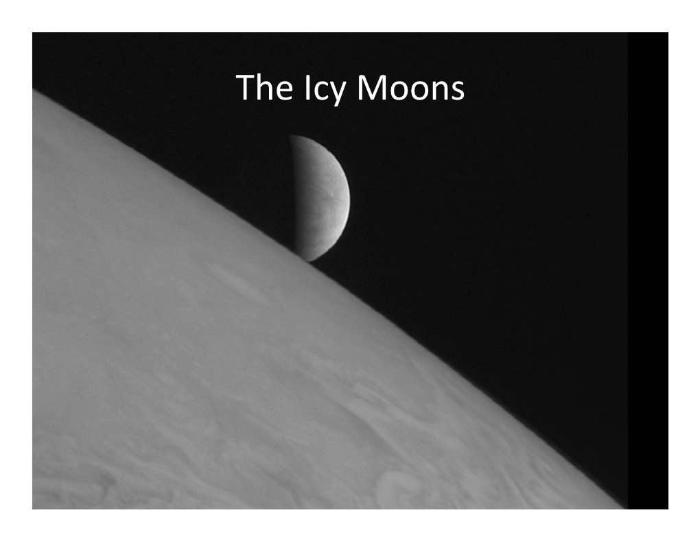 The Icy Moons Other Worlds