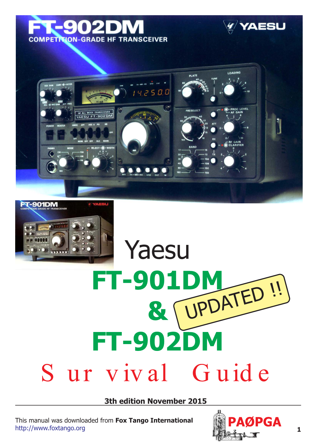 Yaesu FT-901DM & FT-902DM Survival Guide