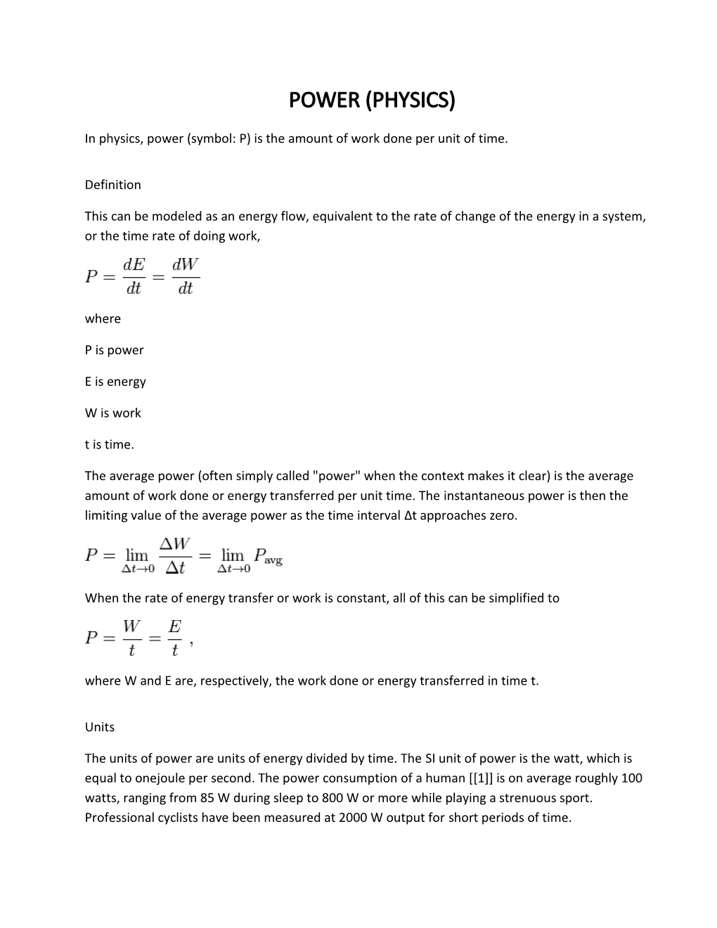 Power (Physics)