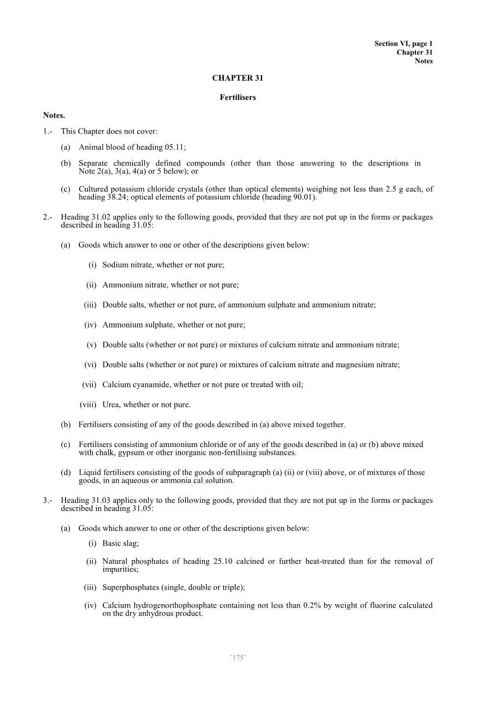 CHAPTER 31 Fertilisers Notes. 1