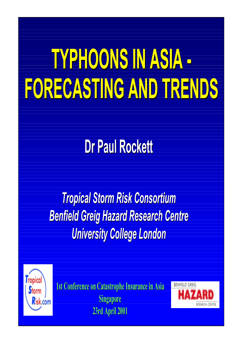 Typhoons in Asia