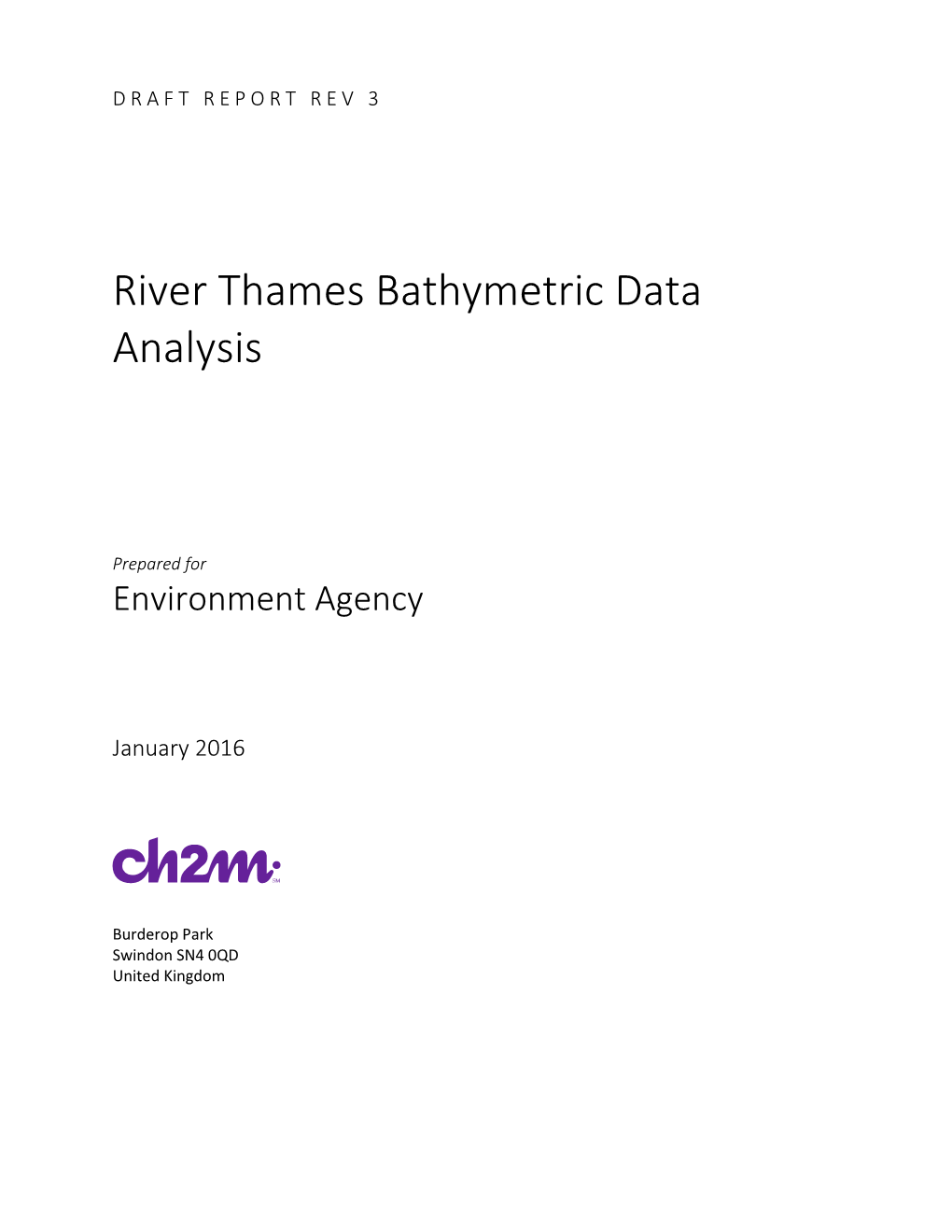 River Thames Bathymetric Data Analysis