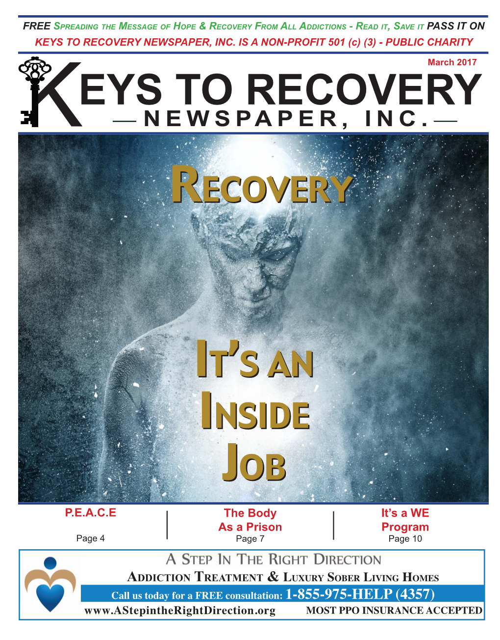 Eys to Recovery Newspaper, Inc