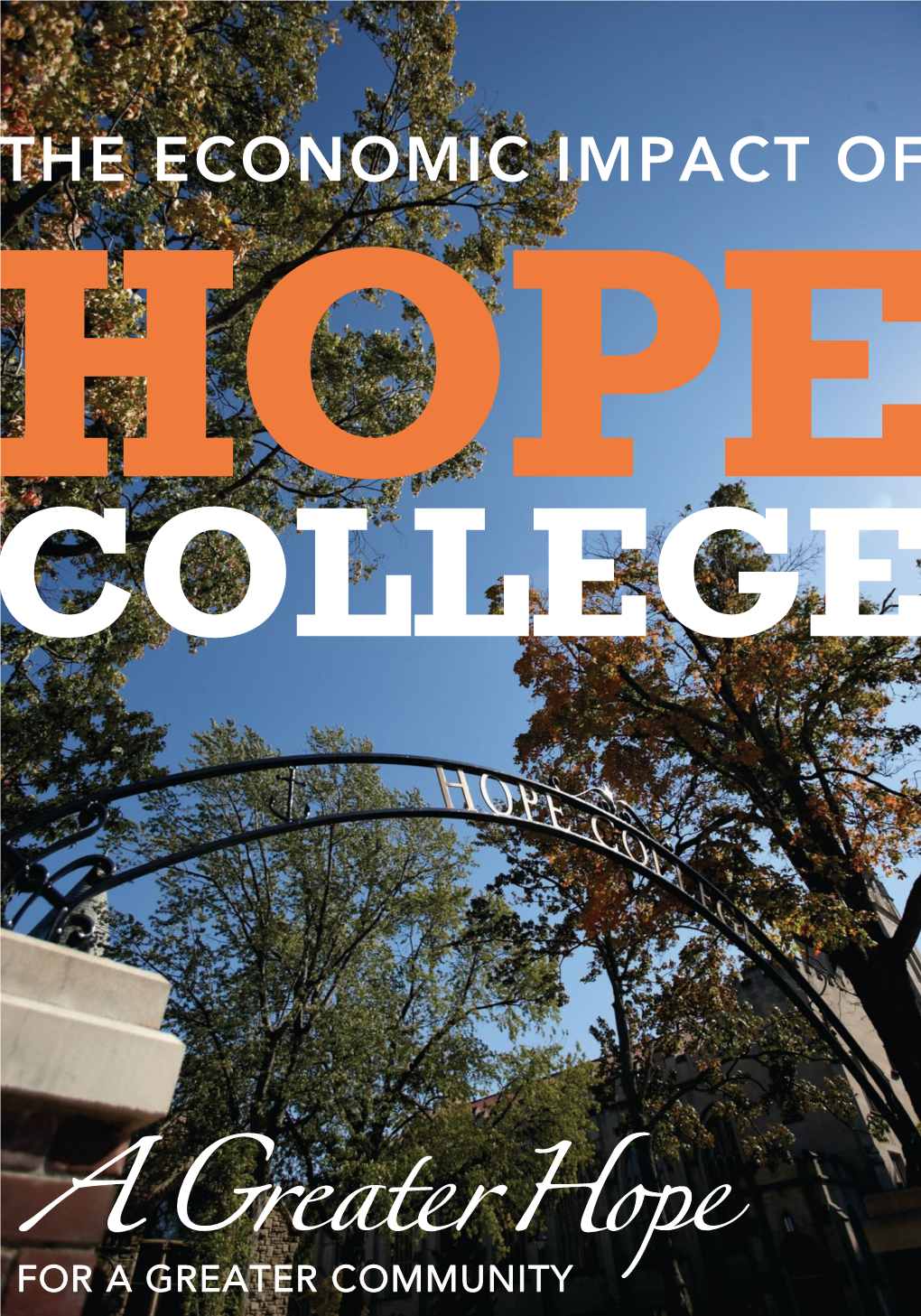 The Economic Impact of Hope College