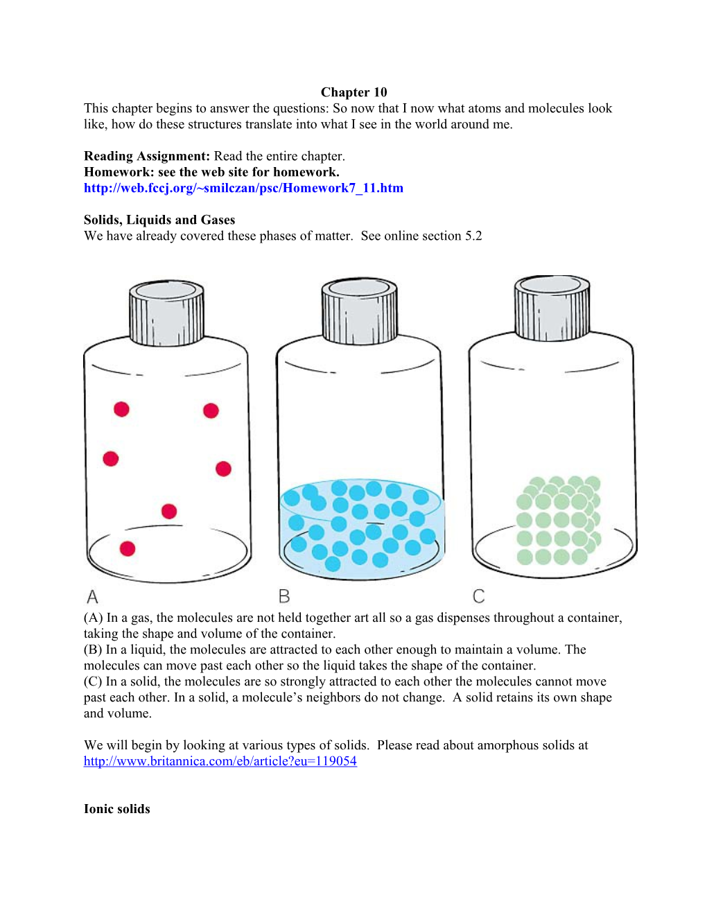 Homework: See the Web Site for Homework