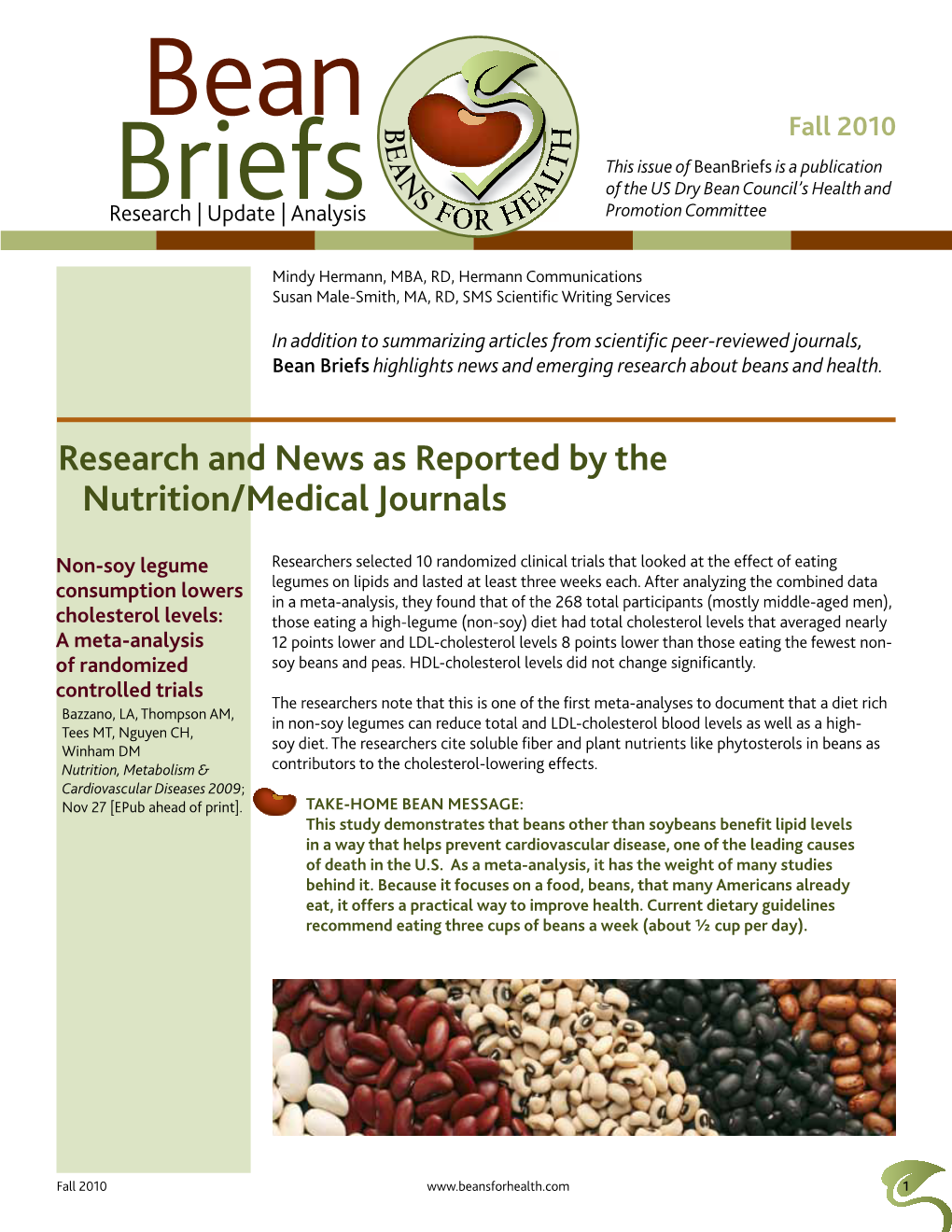 Research and News As Reported by the Nutrition/Medical Journals