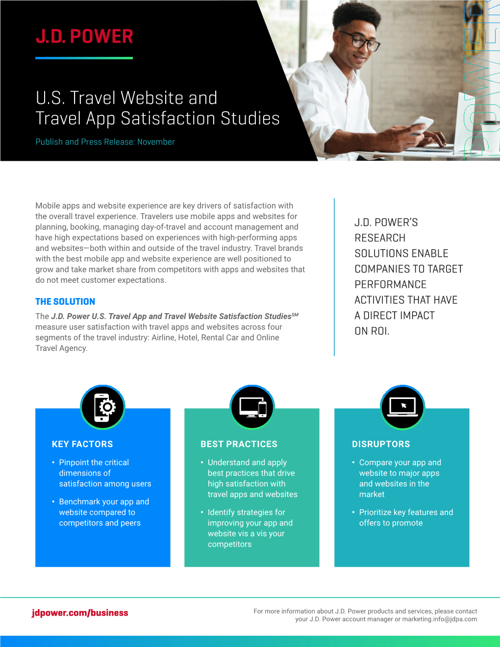 U.S. Travel Website and Travel App Satisfaction Studies