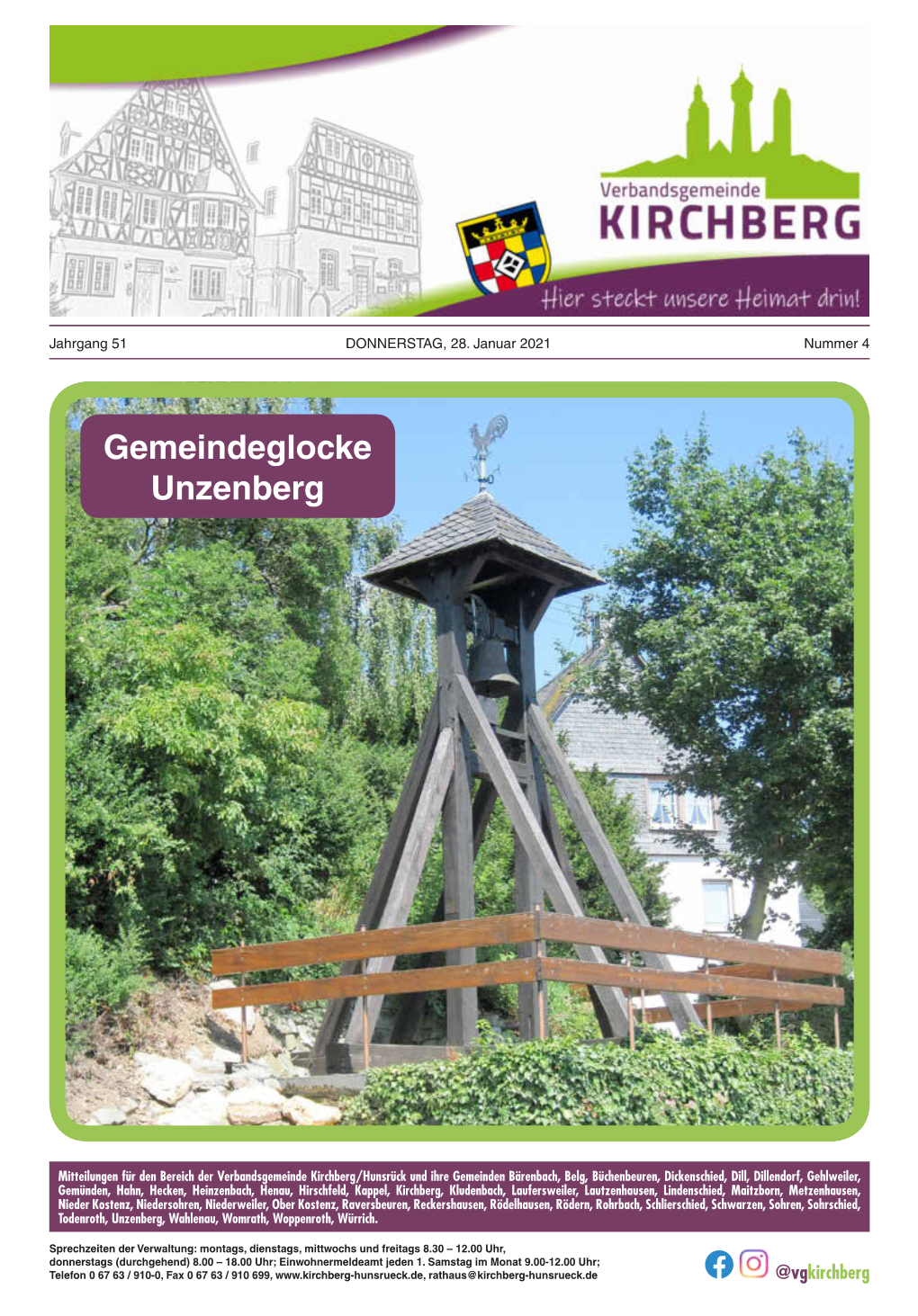 Gemeindeglocke Unzenberg