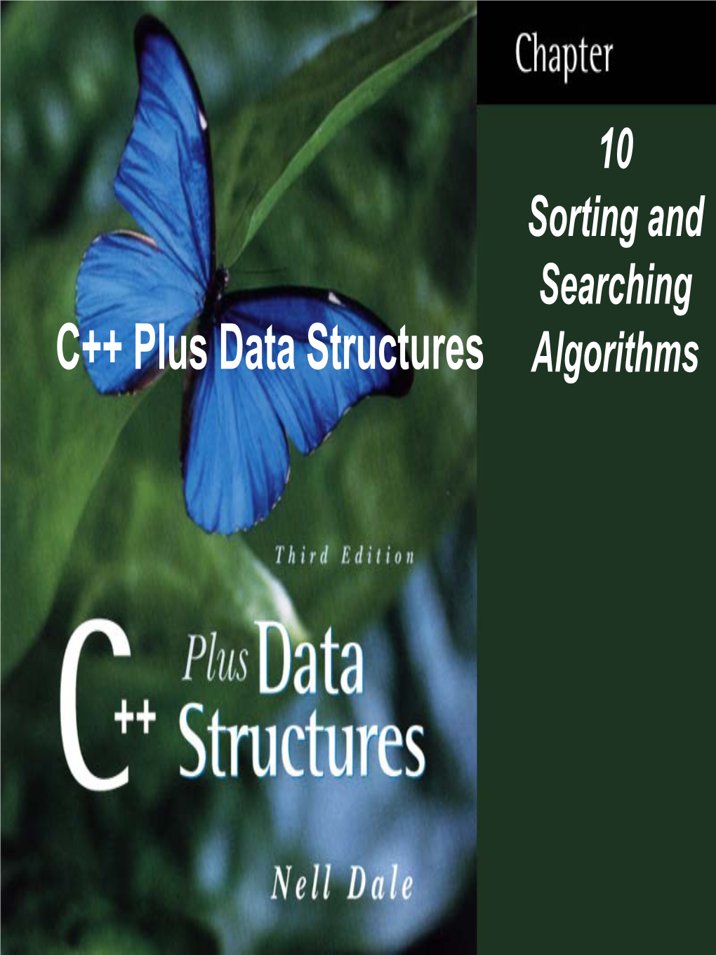 C++ Plus Data Structures Algorithms Sorting Means