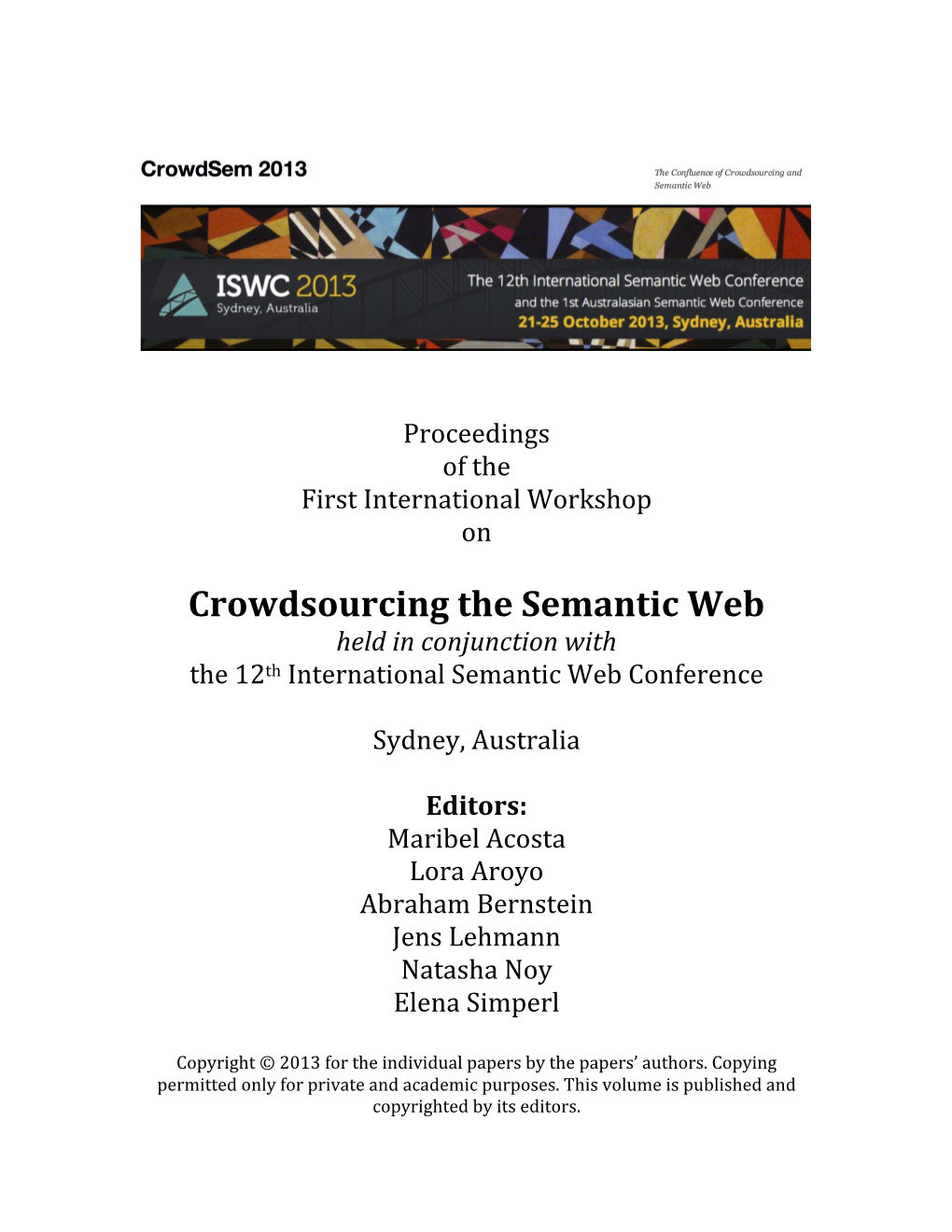 Crowdsourcing,The,Semantic,Web