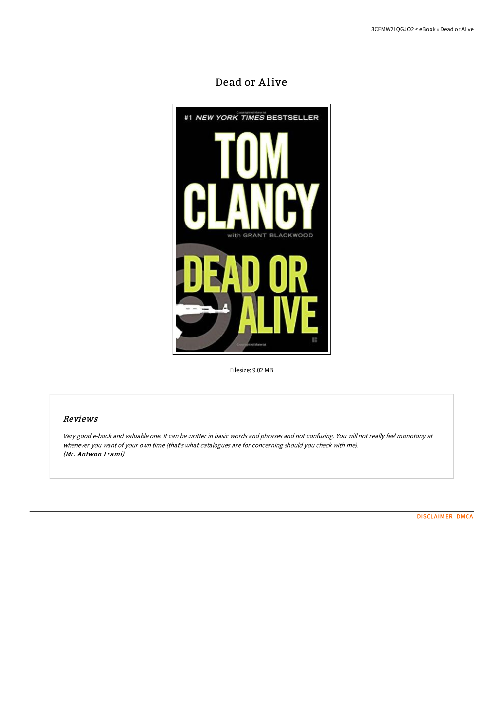 Download Book \\ Dead Or Alive