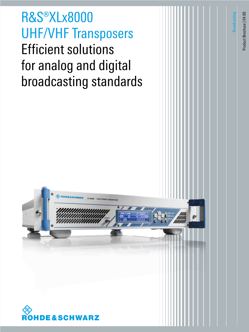 R&S®Xlx8000 UHF/VHF Transposers