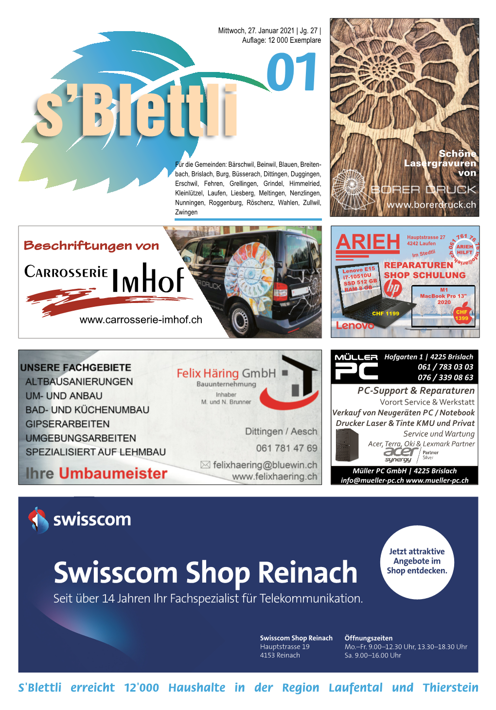 Swisscom Shop Reinach Shop Entdecken