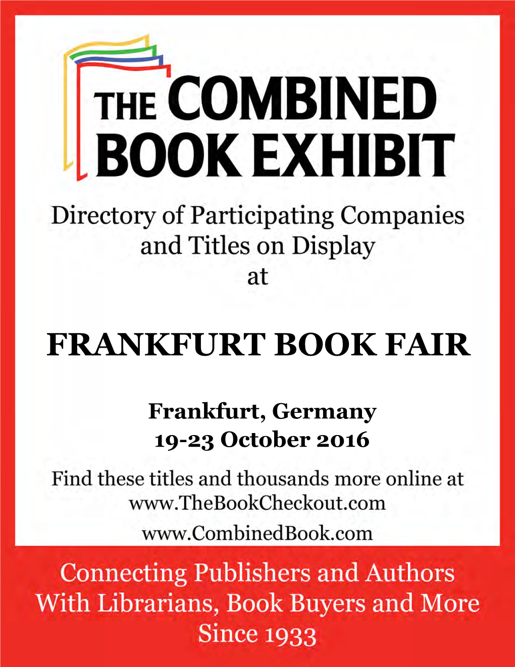 Combined Book Exhibit® Xxxxxxxxxxxxxxxxxxxxxx