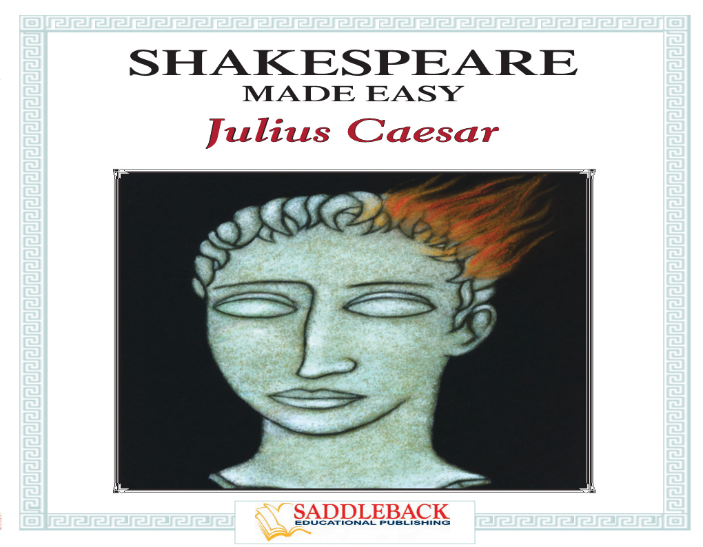 Julius Caesar SHAKESPEARE MADE EASY Jjuliusulius Caesarcaesar