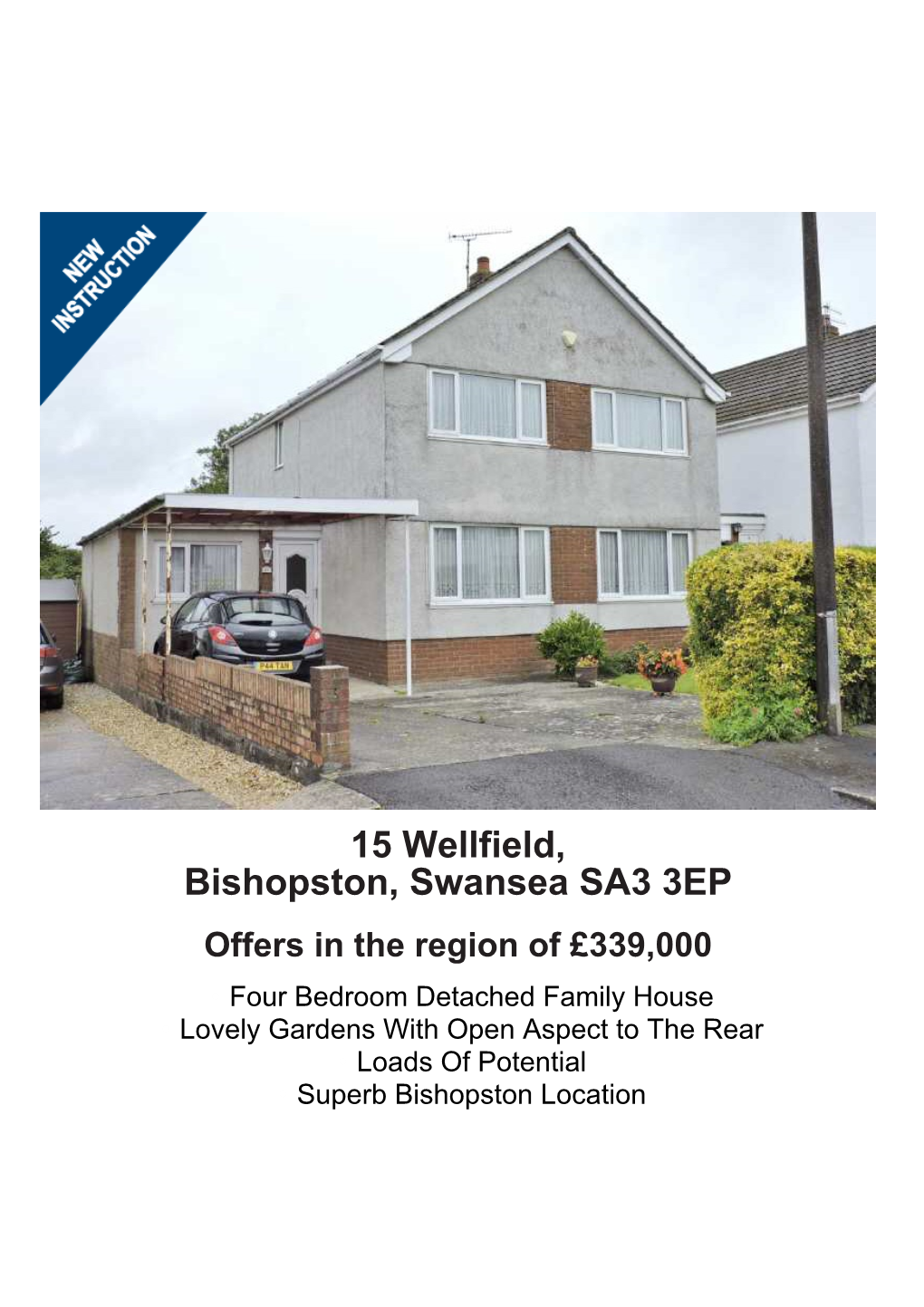 15 Wellfield, Bishopston, Swansea SA3