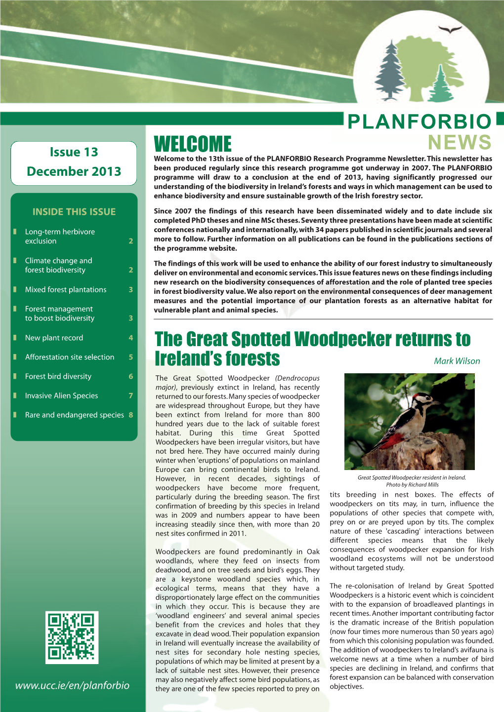 Planforbio News