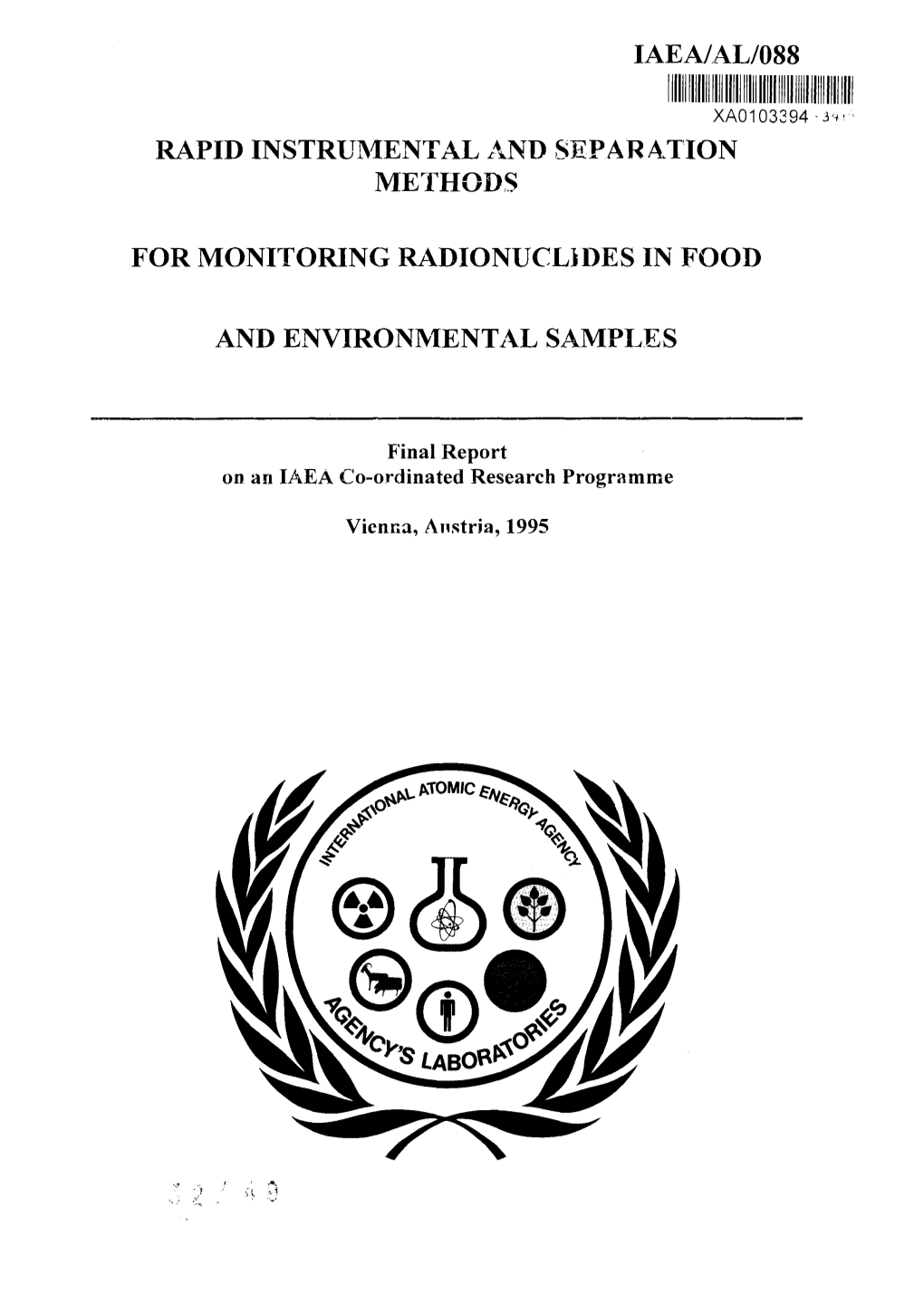 Iaea/Al/088 Rapid Instrumental and Separation Methods