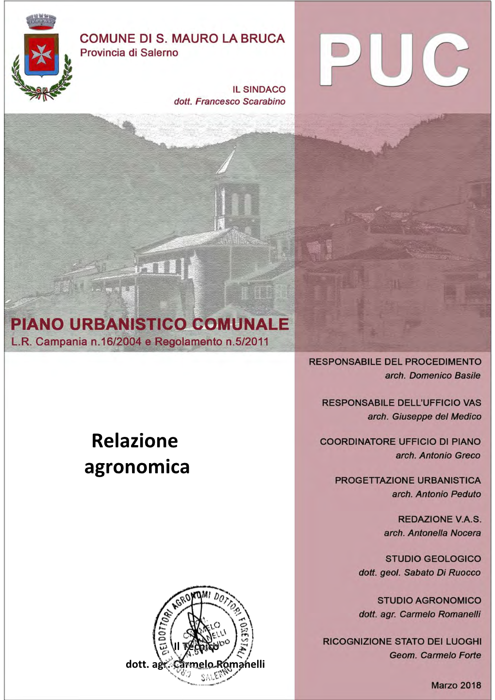 Relazione Agronomica