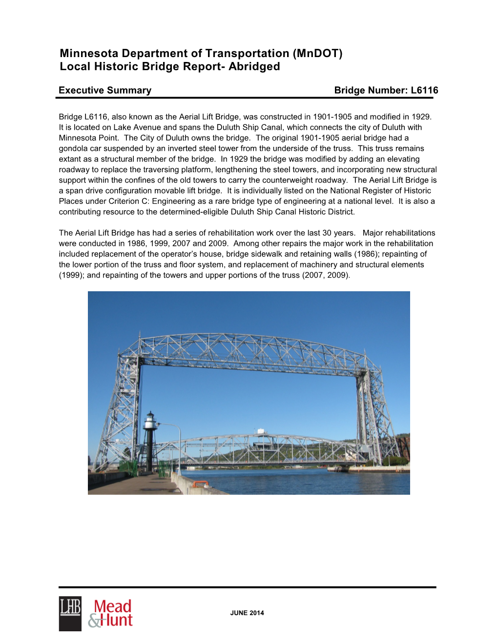 Bridge Report- Abridged