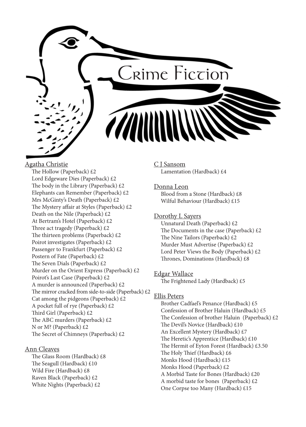 Crime Fiction