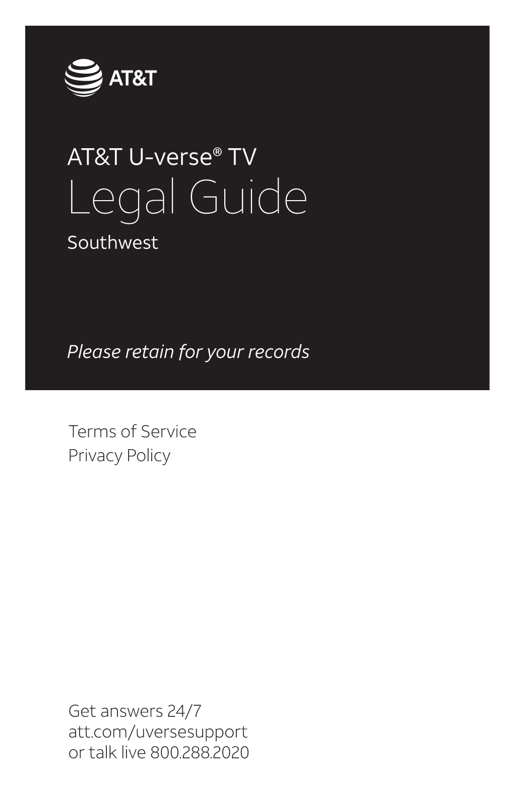 AT&T U-Verse® TV