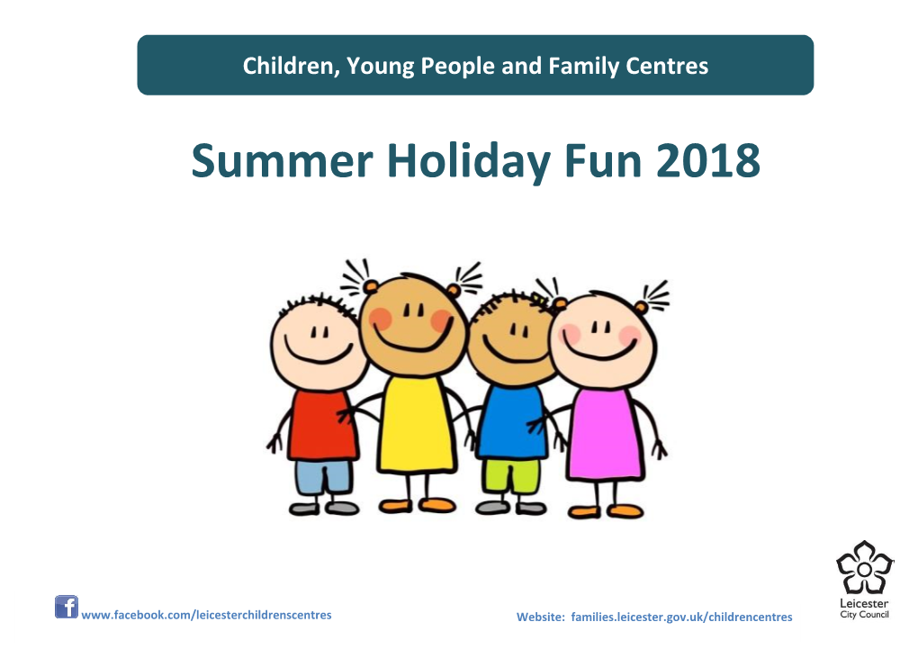 Summer Holiday Fun 2018