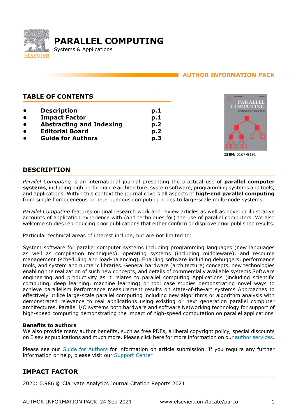 PARALLEL COMPUTING Systems & Applications