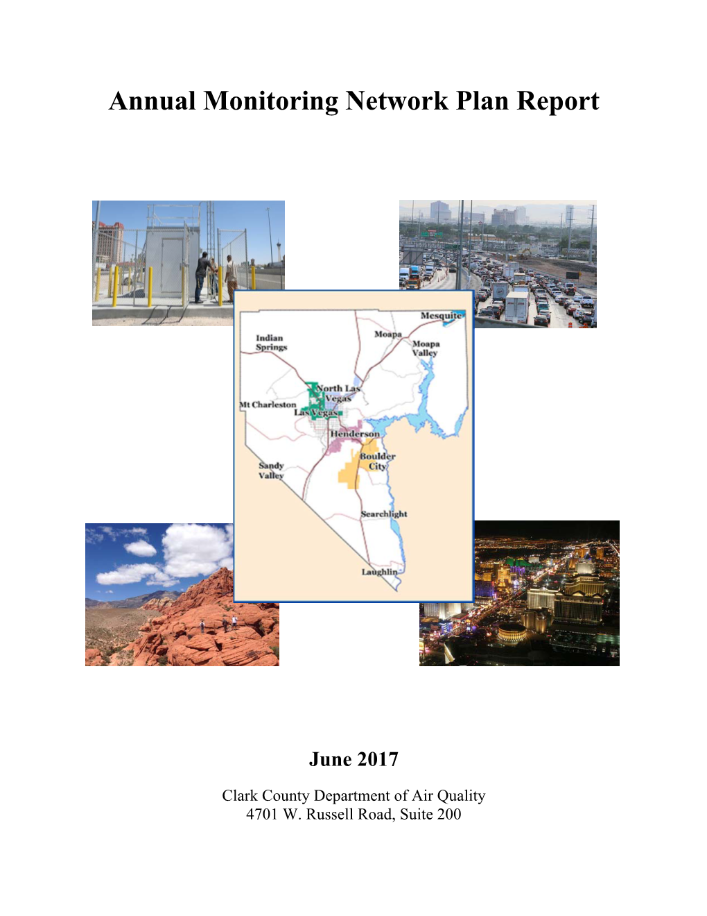 Clark County 2017 Annual Monitoring Network Plan Report