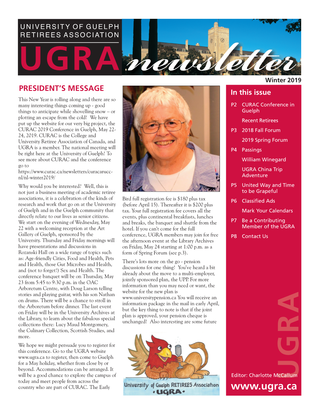 UGRA Newsletter 2019 Winter