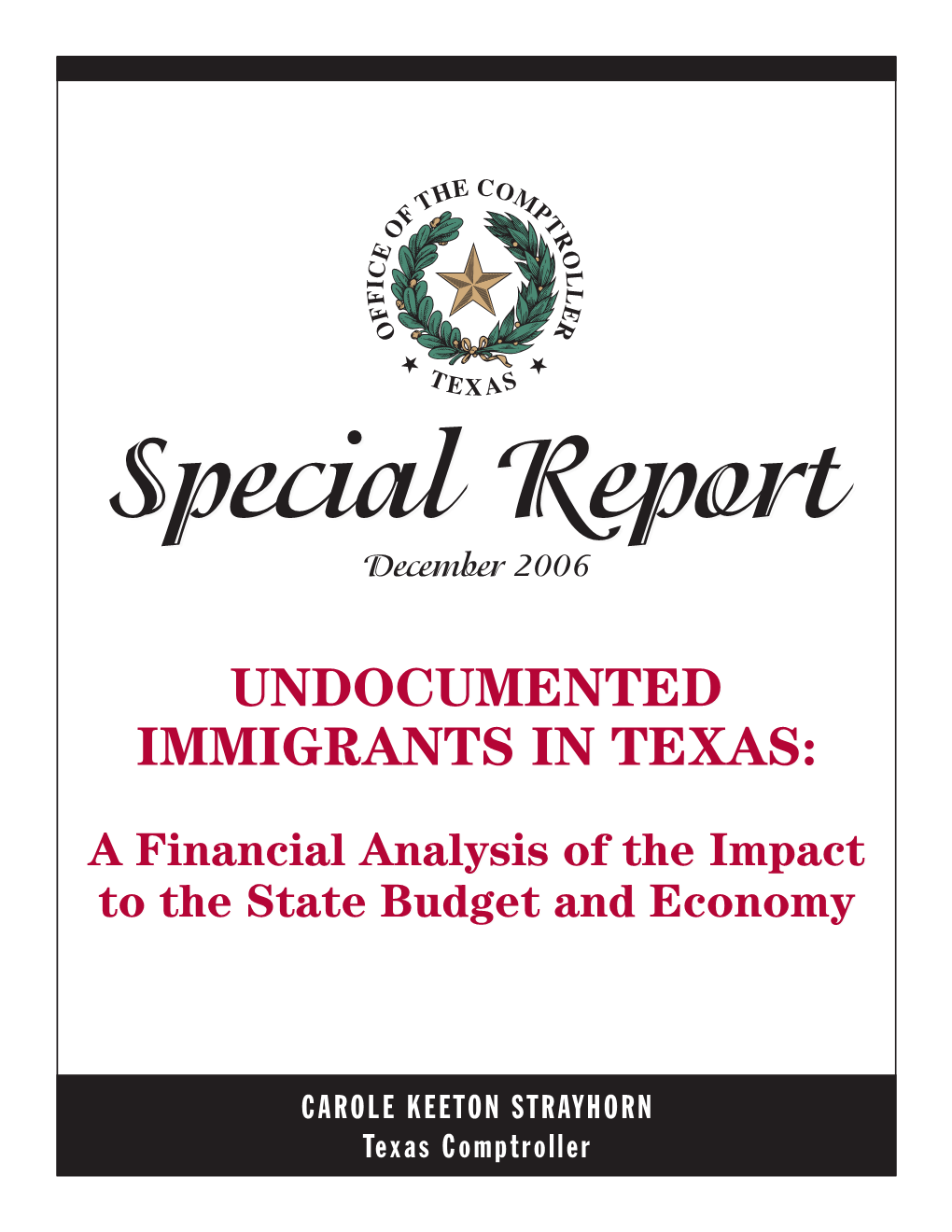 Undocumented Immigrants in Texas