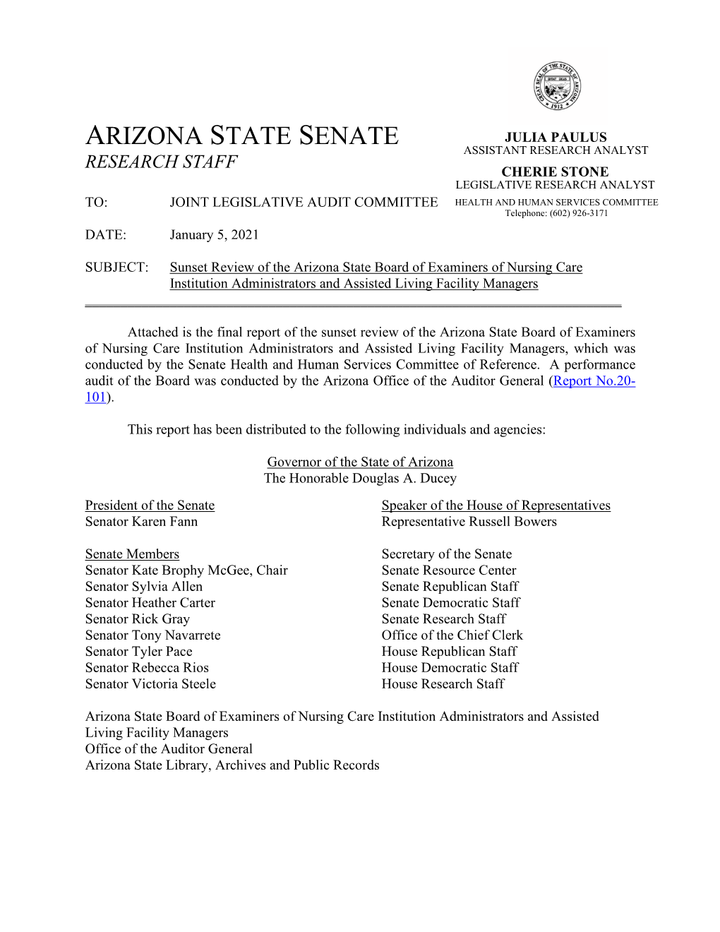 Arizona State Senate