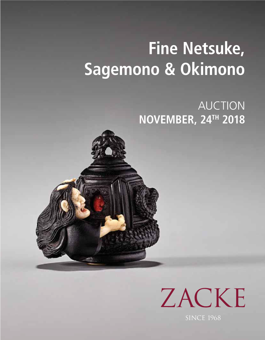 Fine Netsuke, Sagemono & Okimono