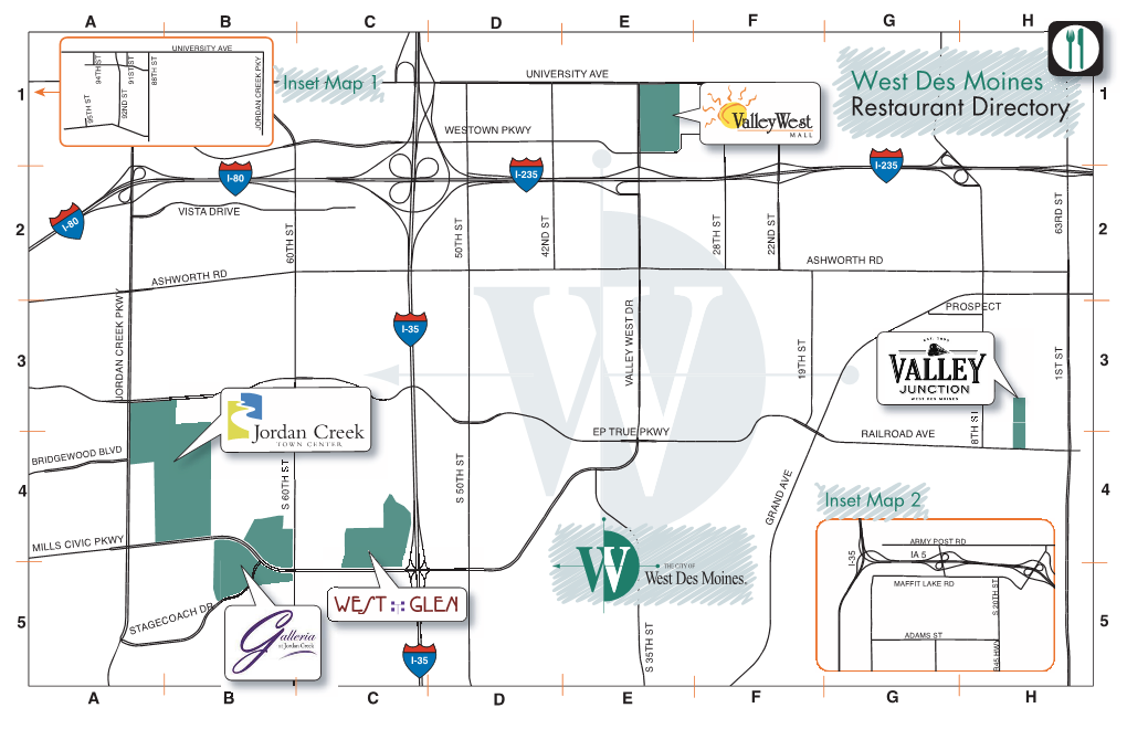 West Des Moines Restaurant Directory