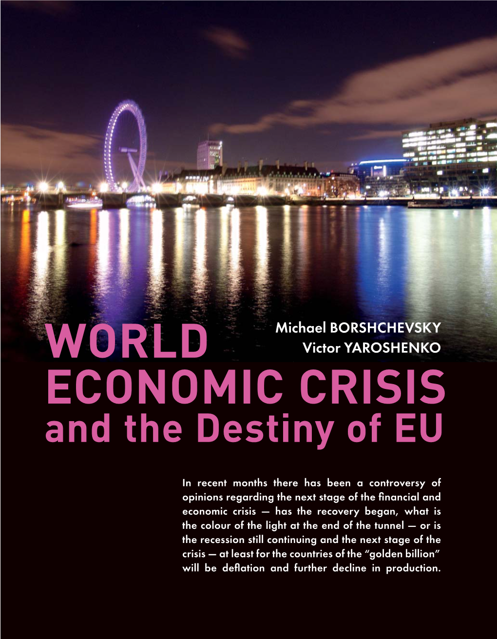 World Economic Crisis