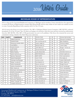 Michigan House of Representatives