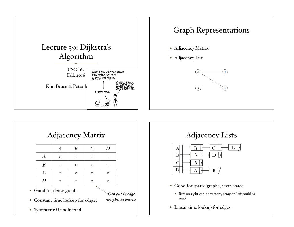 lecture-39-dijkstra-s-algorithm-graph-representations-adjacency-matrix