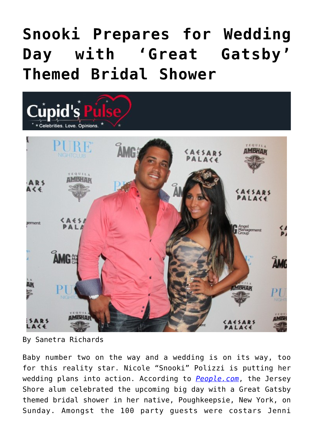 Snooki Prepares for Wedding Day with ‘