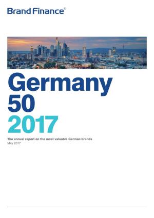 Brand Finance Germany 50 2017