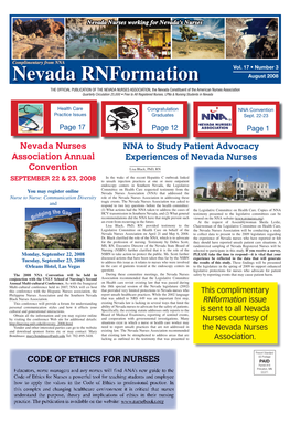Nevada Rnformation
