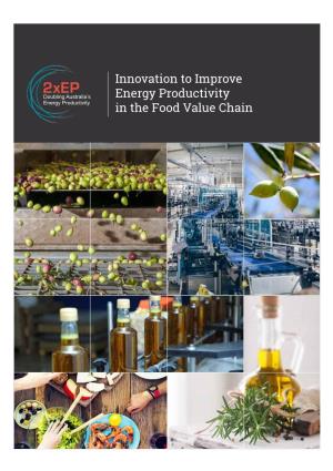 Innovation to Improve Energy Productivity in the Food Value Chain