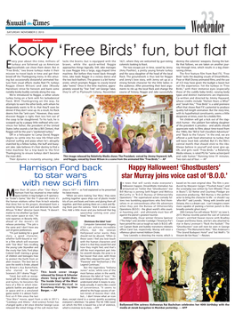 Kooky 'Free Birds' Fun, but Flat
