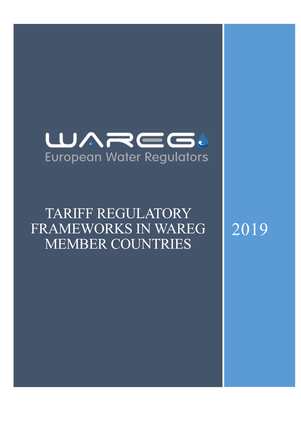 Tariff Regulatory Frameworks in Wareg 2019 Member Countries