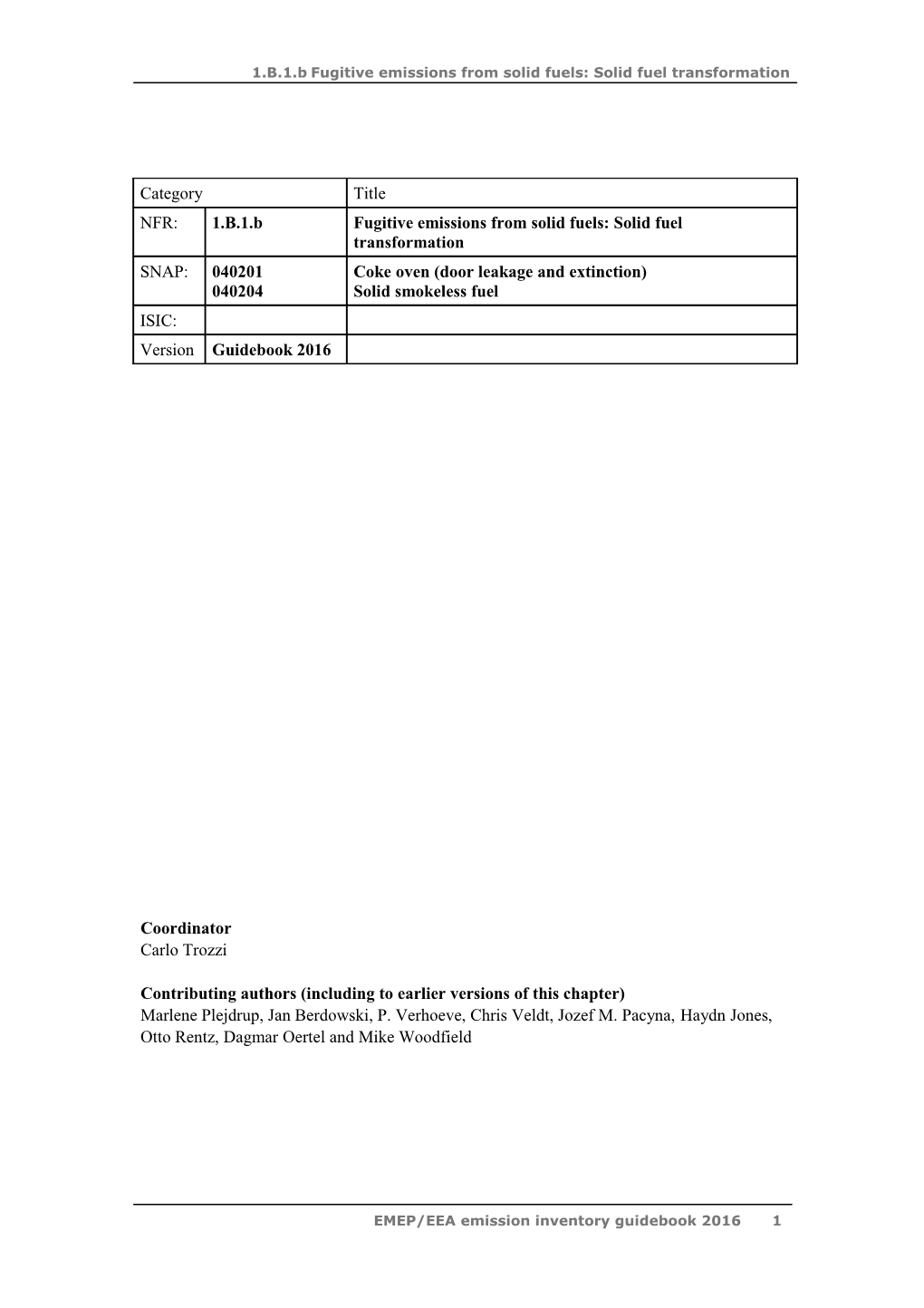 Contributing Authors (Including to Earlier Versions of This Chapter)