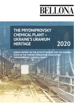The Prydniprovsky Chemical Plant – Ukraine's Uranium
