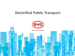 BYD Electric Vehicle Global Footprints