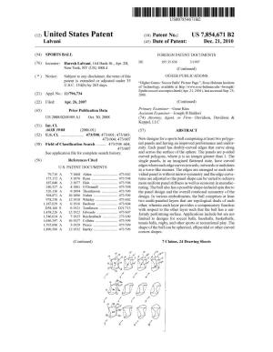 (12) United States Patent (10) Patent No.: US 7,854,671 B2 Lalvani (45) Date of Patent: Dec