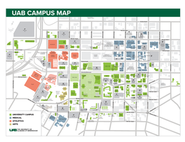 UAB CAMPUS MAP 2Nd Ave South Regions Field