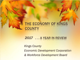 The Economy of Kings County