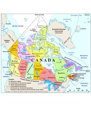 Maps of Canada
